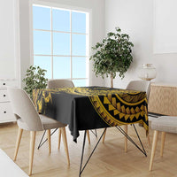 Kosrae Liberation Day Tablecloth Polynesian Floral Tattoo - Polynesian Pride