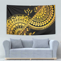 Kosrae Liberation Day Tapestry Polynesian Floral Tattoo - Polynesian Pride