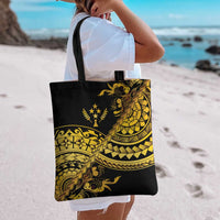 Kosrae Liberation Day Tote Bag Polynesian Floral Tattoo - Polynesian Pride
