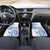 Pohnpei Liberation Day Car Mats Polynesian Floral Tattoo - Polynesian Pride
