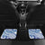 Pohnpei Liberation Day Car Mats Polynesian Floral Tattoo - Polynesian Pride