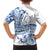 Pohnpei Liberation Day Family Matching Short Sleeve Bodycon Dress and Hawaiian Shirt Polynesian Floral Tattoo - Polynesian Pride