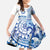 Pohnpei Liberation Day Family Matching Short Sleeve Bodycon Dress and Hawaiian Shirt Polynesian Floral Tattoo - Polynesian Pride