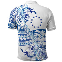 Pohnpei Liberation Day Polo Shirt Polynesian Floral Tattoo - Polynesian Pride