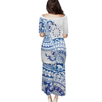 Pohnpei Liberation Day Puletasi Polynesian Floral Tattoo - Polynesian Pride