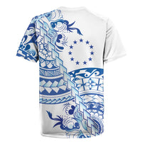 Pohnpei Liberation Day Rugby Jersey Polynesian Floral Tattoo - Polynesian Pride