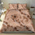 Hawaii Brown Hibiscus Pikake Lei Bedding Set - Polynesian Pride