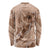 Hawaii Brown Hibiscus Pikake Lei Long Sleeve Shirt - Polynesian Pride