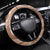 Hawaii Brown Hibiscus Pikake Lei Steering Wheel Cover - Polynesian Pride