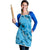 Hawaii Blue Hibiscus Pikake Lei Apron - Polynesian Pride