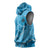 Hawaii Blue Hibiscus Pikake Lei Sleeveless Hoodie - Polynesian Pride