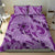 Hawaii Violet Hibiscus Pikake Lei Bedding Set - Polynesian Pride