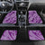 Hawaii Violet Hibiscus Pikake Lei Car Mats - Polynesian Pride