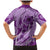 Hawaii Violet Hibiscus Pikake Lei Family Matching Mermaid Dress and Hawaiian Shirt - Polynesian Pride