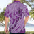 Hawaii Violet Hibiscus Pikake Lei Hawaiian Shirt - Polynesian Pride