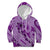 Hawaii Violet Hibiscus Pikake Lei Kid Hoodie - Polynesian Pride