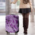 Hawaii Violet Hibiscus Pikake Lei Luggage Cover - Polynesian Pride