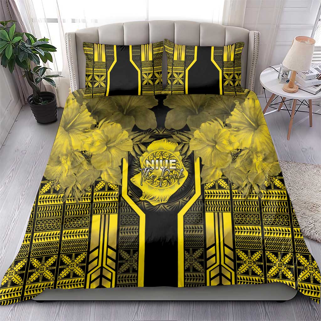 Niue The Rock Bedding Set The Island Of The Uga - Polynesian Pride