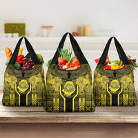 Niue The Rock Grocery Bag The Island Of The Uga LT05 3-pack One Size Black - Polynesian Pride