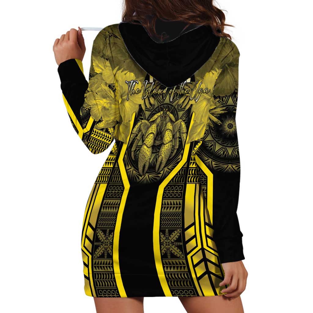 Niue The Rock Hoodie Dress The Island Of The Uga - Polynesian Pride