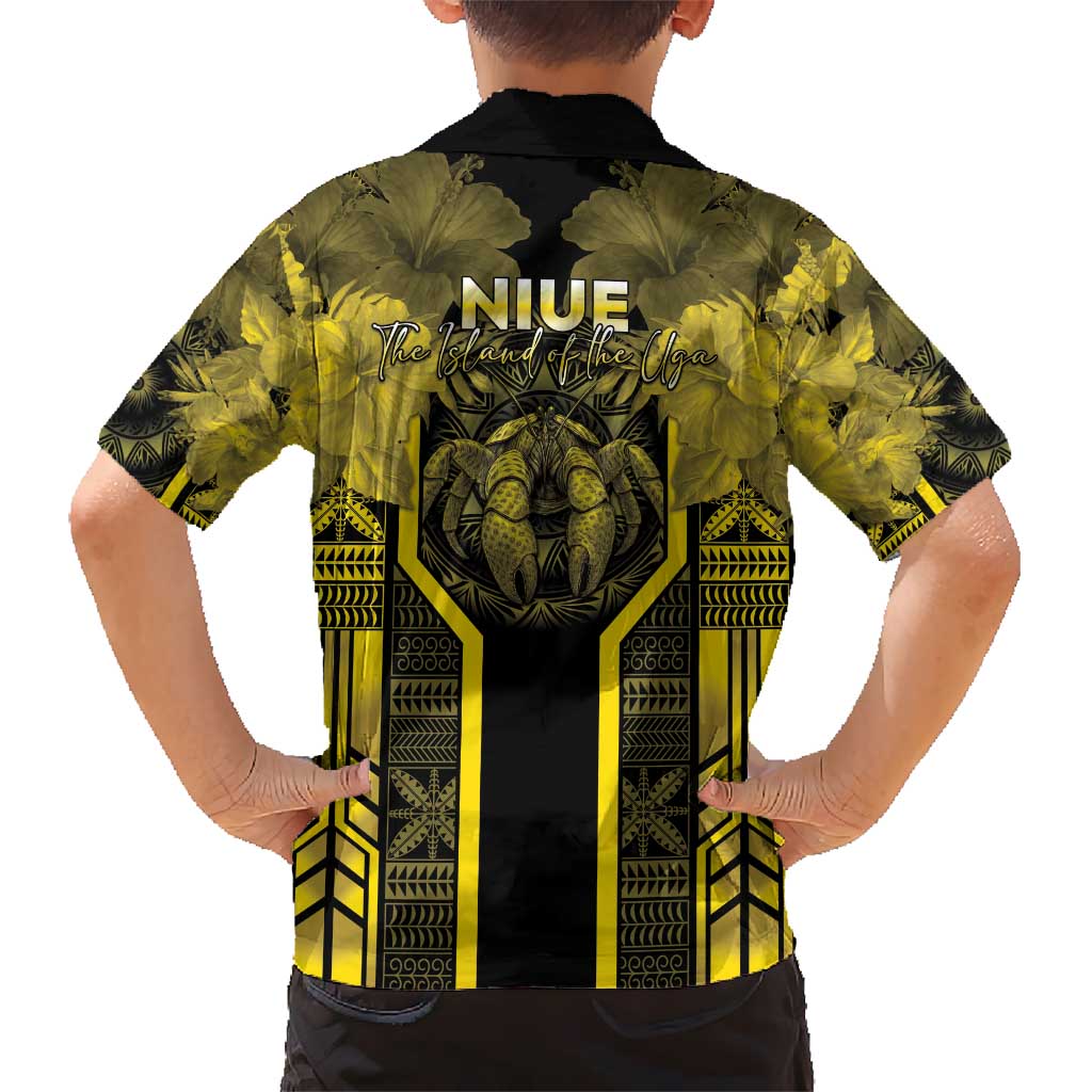Niue The Rock Kid Hawaiian Shirt The Island Of The Uga LT05 - Polynesian Pride