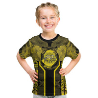 Niue The Rock Kid T Shirt The Island Of The Uga LT05 Black - Polynesian Pride