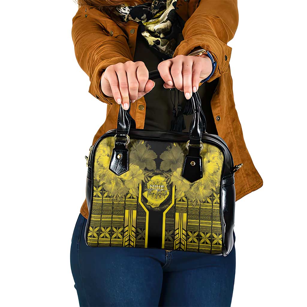 Niue The Rock Shoulder Handbag The Island Of The Uga LT05 One Size Black - Polynesian Pride