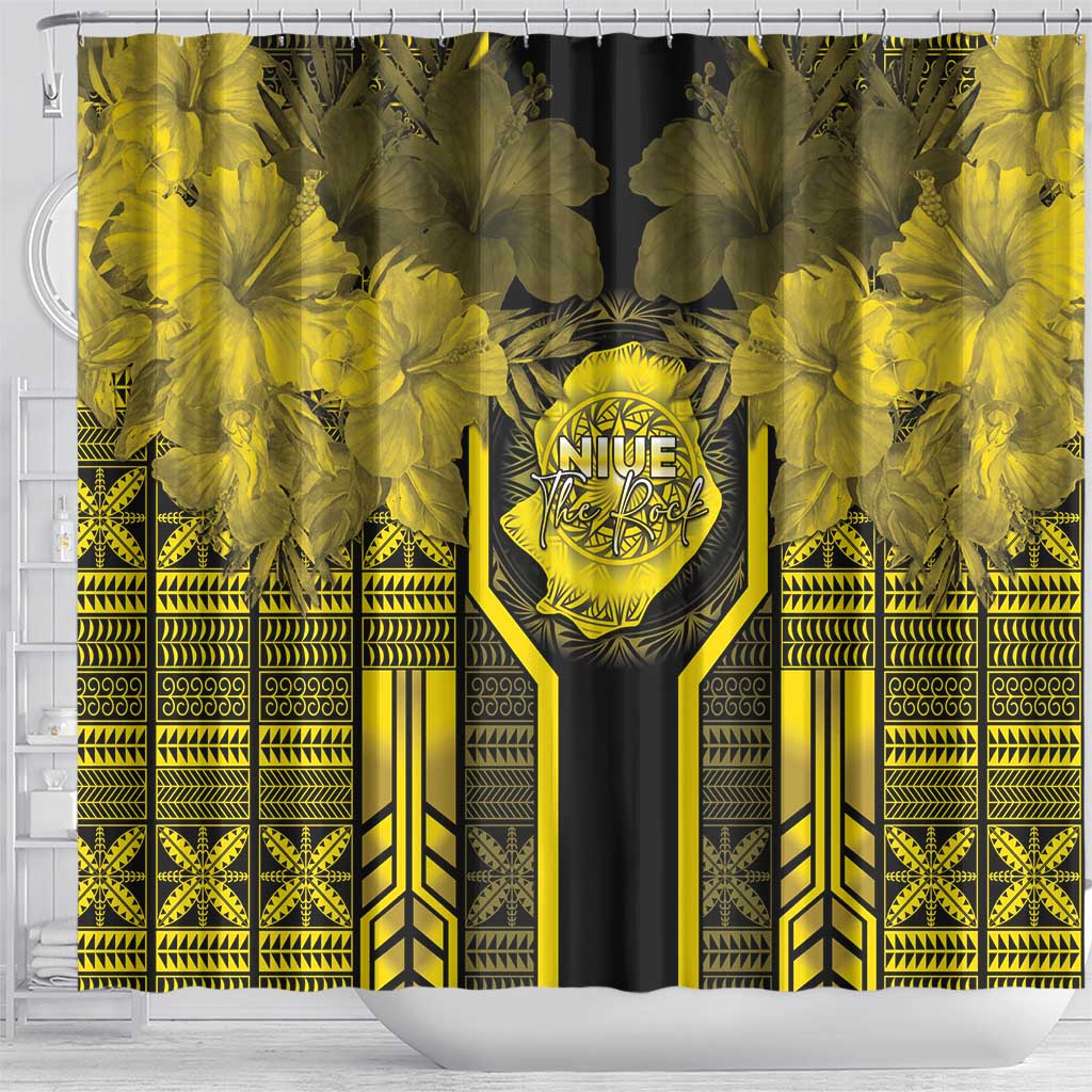 Niue The Rock Shower Curtain The Island Of The Uga LT05 - Polynesian Pride