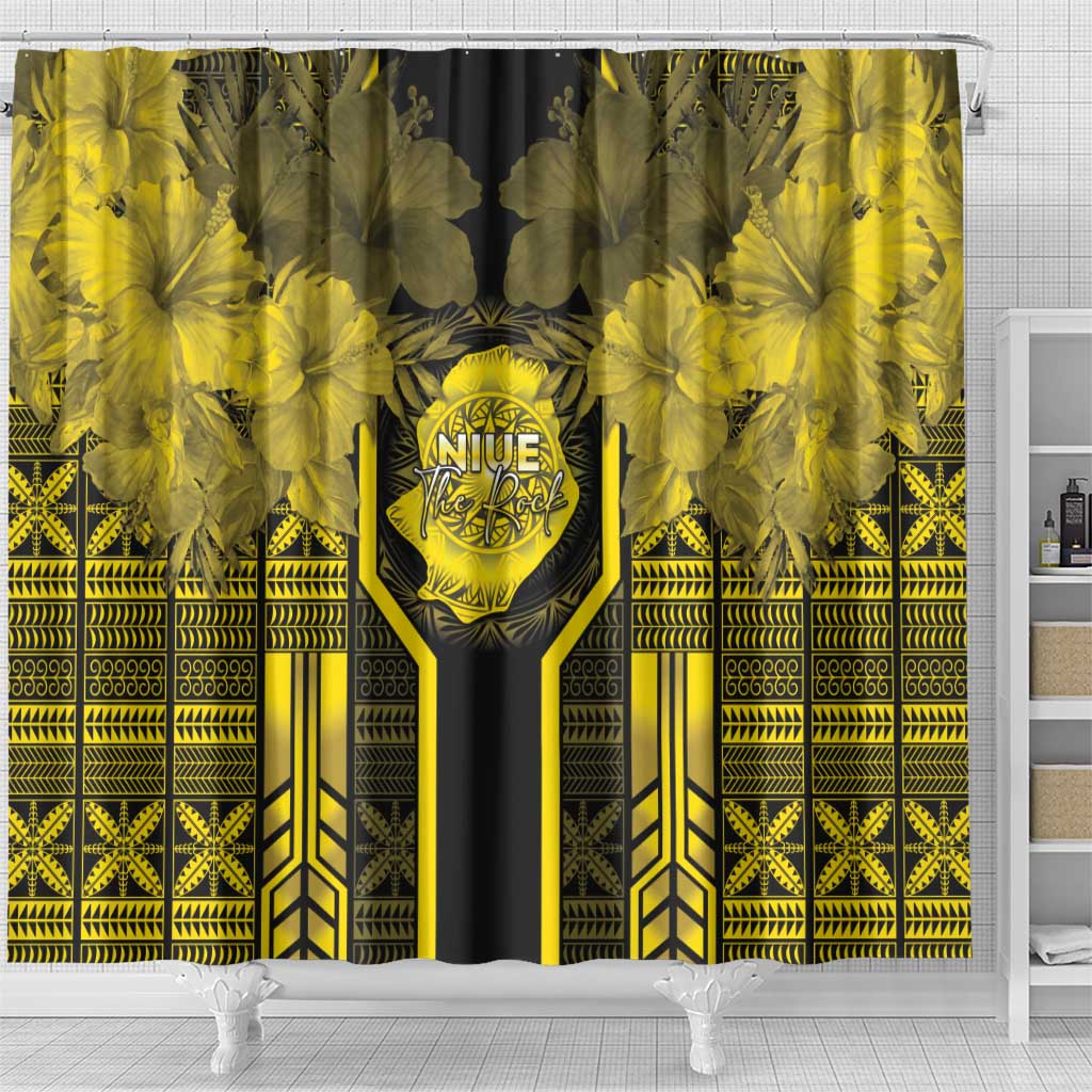 Niue The Rock Shower Curtain The Island Of The Uga LT05 - Polynesian Pride