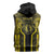 Niue The Rock Sleeveless Zip Hoodie The Island Of The Uga - Polynesian Pride