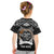 Personalized Pitbull Dog Kid T Shirt With Polynesian Heart Name Tags LT05 - Polynesian Pride