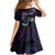 Personalised Polynesia Memorial Kid Short Sleeve Dress Always Remembered Dragonfly Polynesian Style