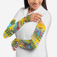 Hawaii Christmas Arm Sleeves Mele Kalikimaka Tropical Vibes - Polynesian Pride