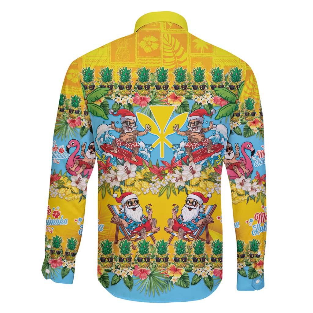 Hawaii Christmas Family Matching Mermaid Dress and Hawaiian Shirt Mele Kalikimaka Tropical Vibes - Polynesian Pride