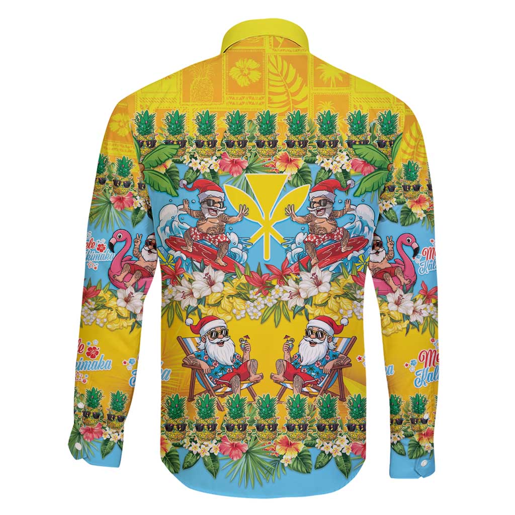 Hawaii Christmas Family Matching Short Sleeve Bodycon Dress and Hawaiian Shirt Mele Kalikimaka Tropical Vibes - Polynesian Pride