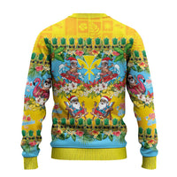 Hawaii Christmas Ugly Christmas Sweater Mele Kalikimaka Tropical Vibes - Polynesian Pride