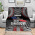 Samoa Black Saturday Blanket Samoan Warrior Tribal Pattern