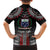 Personalised Samoa Black Saturday Family Matching Tank Maxi Dress and Hawaiian Shirt Samoan Warrior Tribal Pattern