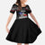 Personalised Samoa Black Saturday Family Matching Tank Maxi Dress and Hawaiian Shirt Samoan Warrior Tribal Pattern