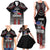 Personalised Samoa Black Saturday Family Matching Tank Maxi Dress and Hawaiian Shirt Samoan Warrior Tribal Pattern