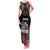 Personalised Samoa Black Saturday Family Matching Tank Maxi Dress and Hawaiian Shirt Samoan Warrior Tribal Pattern