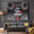 Samoa Black Saturday Tapestry Samoan Warrior Tribal Pattern