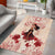 Tahiti Women's Day Area Rug With Polynesian Pattern