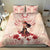 Tahiti Women's Day Bedding Set With Polynesian Pattern