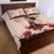 Tahiti Women's Day Quilt Bed Set With Polynesian Pattern