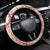 Tahiti Women's Day Steering Wheel Cover With Polynesian Pattern