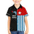Personalised West Papua Kid Hawaiian Shirt Polynesian Pattern With Coat Of Arms LT05 Kid Blue - Polynesian Pride