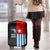 Personalised West Papua Luggage Cover Polynesian Pattern With Coat Of Arms