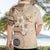 Samoa Siapo Pattern With Beige Hibiscus Hawaiian Shirt LT05 - Polynesian Pride