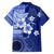 Samoa Siapo Pattern With Navy Hibiscus Hawaiian Shirt LT05 - Polynesian Pride